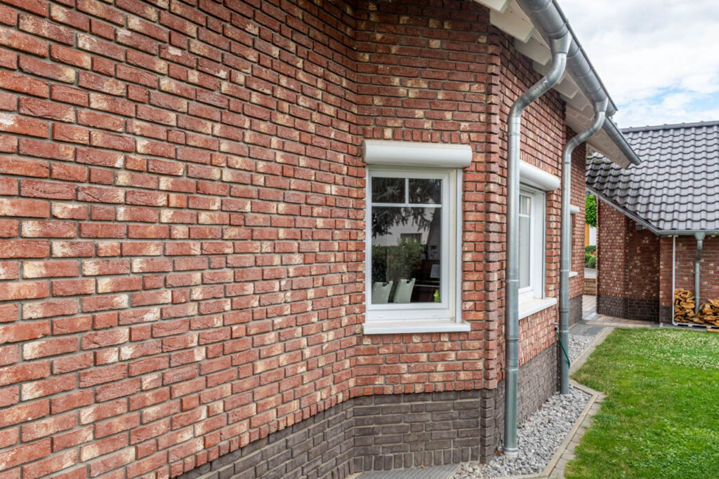 Klinkerriemchen Neu Römisch - Fassade